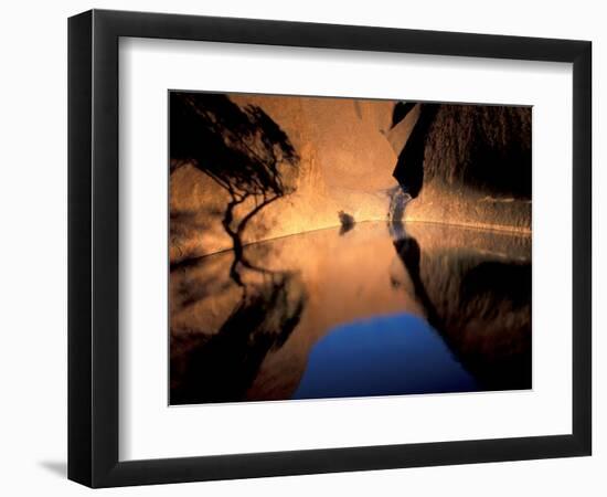 Uluru or Ayer's Rock, Uluru National Park, Australia-Art Wolfe-Framed Photographic Print