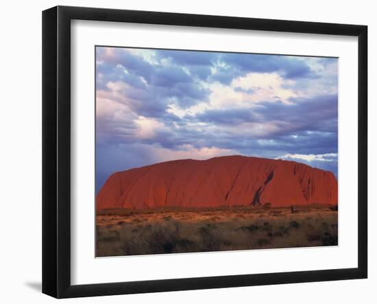 Uluru, Uluru-Kata Tjuta National Park, Northern Territory, Australia, Pacific-Pitamitz Sergio-Framed Photographic Print