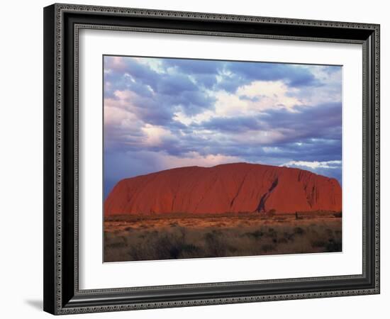 Uluru, Uluru-Kata Tjuta National Park, Northern Territory, Australia, Pacific-Pitamitz Sergio-Framed Photographic Print