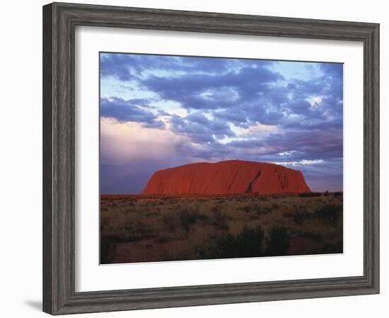 Uluru, Uluru-Kata Tjuta National Park, Northern Territory, Australia, Pacific-Pitamitz Sergio-Framed Photographic Print