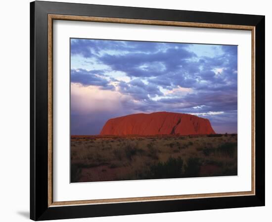 Uluru, Uluru-Kata Tjuta National Park, Northern Territory, Australia, Pacific-Pitamitz Sergio-Framed Photographic Print