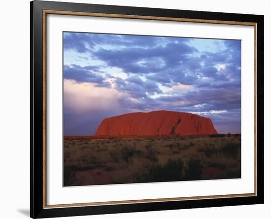 Uluru, Uluru-Kata Tjuta National Park, Northern Territory, Australia, Pacific-Pitamitz Sergio-Framed Photographic Print