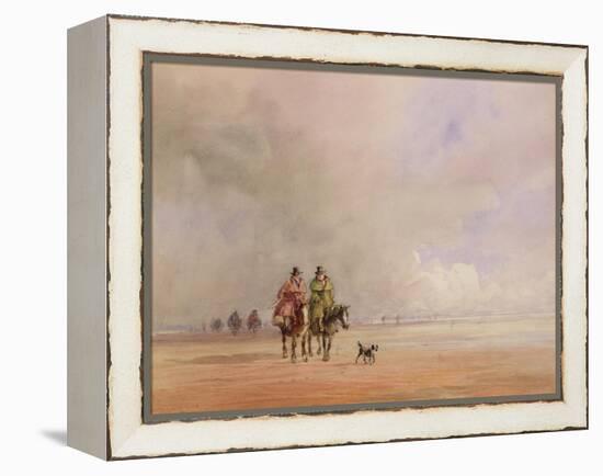 Ulverston-David Cox-Framed Premier Image Canvas