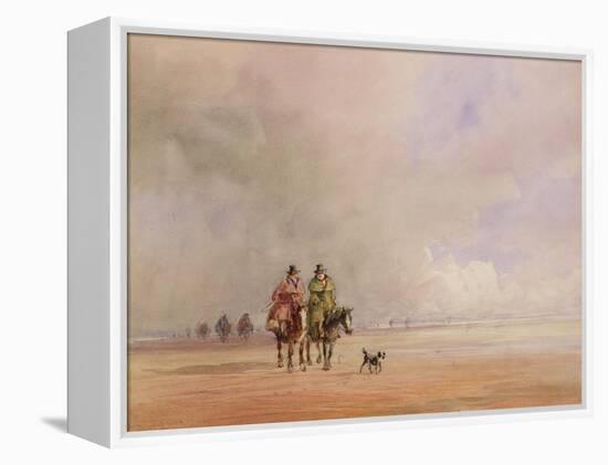 Ulverston-David Cox-Framed Premier Image Canvas