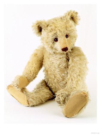 white steiff teddy bear