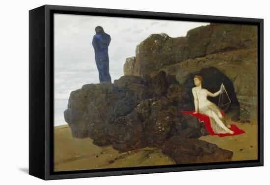 Ulysses and Calypso, 1883-Arnold Böcklin-Framed Premier Image Canvas