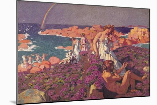 Ulysses and Calypso, 1905-Maurice Denis-Mounted Giclee Print