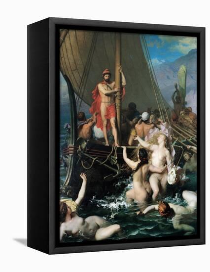 Ulysses and the Sirens-Leon-Auguste-Adolphe Belly-Framed Premier Image Canvas