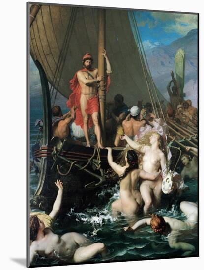 Ulysses and the Sirens-Leon-Auguste-Adolphe Belly-Mounted Giclee Print