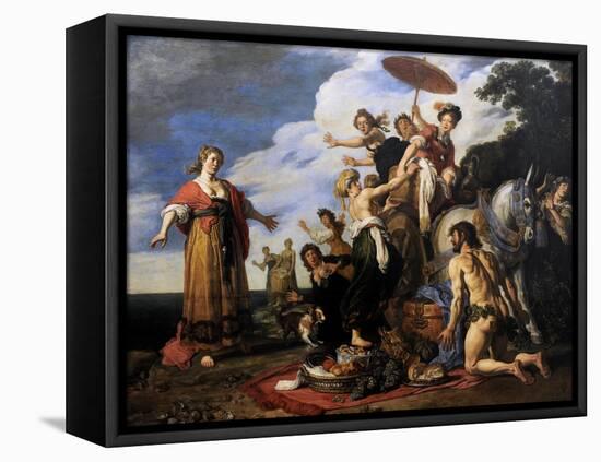 Ulysses before Nausicaa, 1619-Pieter Lastman-Framed Premier Image Canvas