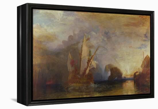 Ulysses Deriding Polyphemus, 1829-J. M. W. Turner-Framed Premier Image Canvas