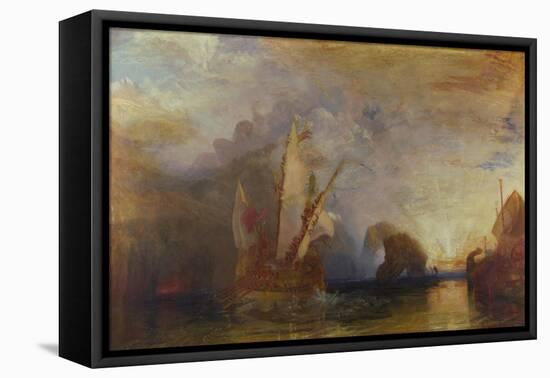 Ulysses Deriding Polyphemus, 1829-J. M. W. Turner-Framed Premier Image Canvas