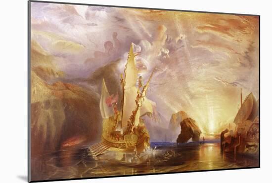 Ulysses Deriding Polyphemus-JMW Turner-Mounted Giclee Print