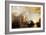 Ulysses flees with his companions, while Polyphem throws rocks at their ships without hitting them.-Joseph Mallord William Turner-Framed Giclee Print