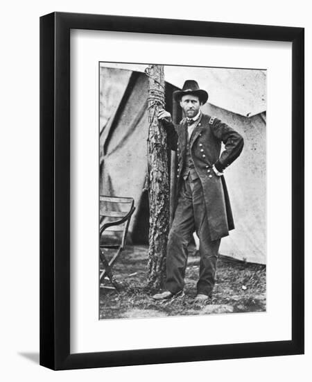 Ulysses S Grant (1822-188), American Soldier and Statesman, C1860S-null-Framed Premium Giclee Print