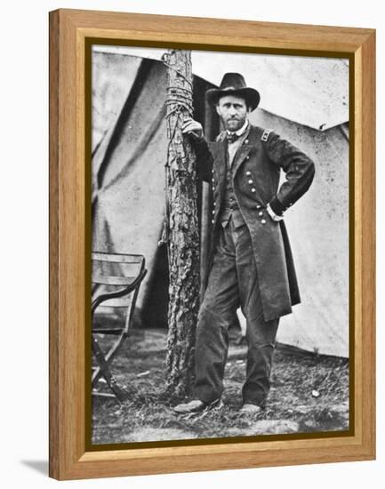Ulysses S Grant (1822-188), American Soldier and Statesman, C1860S-null-Framed Premier Image Canvas