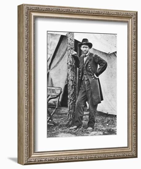 Ulysses S Grant (1822-188), American Soldier and Statesman, C1860S-null-Framed Giclee Print