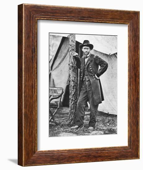 Ulysses S Grant (1822-188), American Soldier and Statesman, C1860S-null-Framed Giclee Print