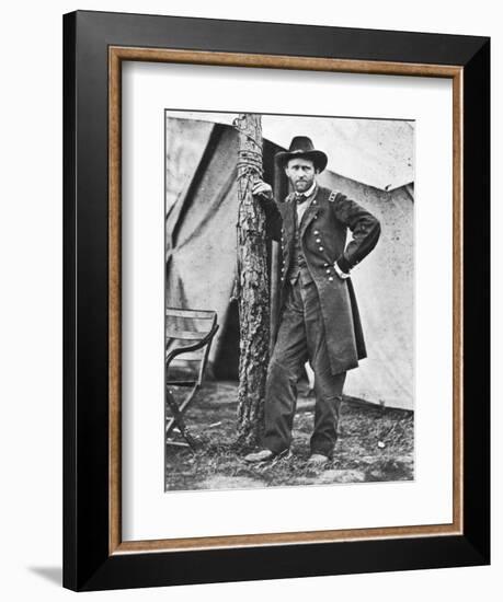 Ulysses S Grant (1822-188), American Soldier and Statesman, C1860S-null-Framed Giclee Print