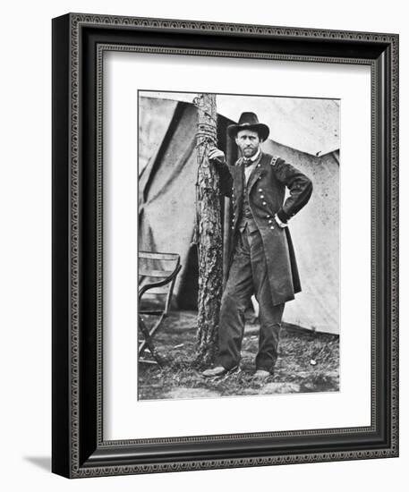 Ulysses S Grant (1822-188), American Soldier and Statesman, C1860S-null-Framed Giclee Print