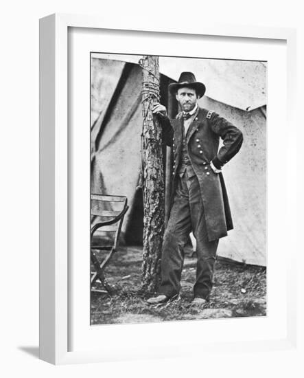 Ulysses S Grant (1822-188), American Soldier and Statesman, C1860S-null-Framed Giclee Print