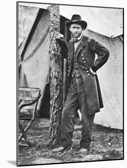 Ulysses S Grant (1822-188), American Soldier and Statesman, C1860S-null-Mounted Giclee Print