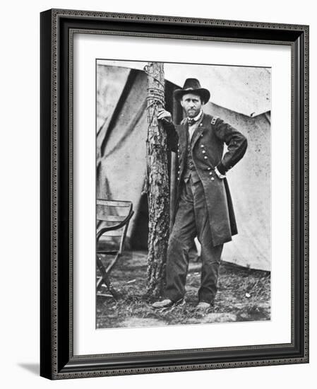 Ulysses S Grant (1822-188), American Soldier and Statesman, C1860S-null-Framed Giclee Print