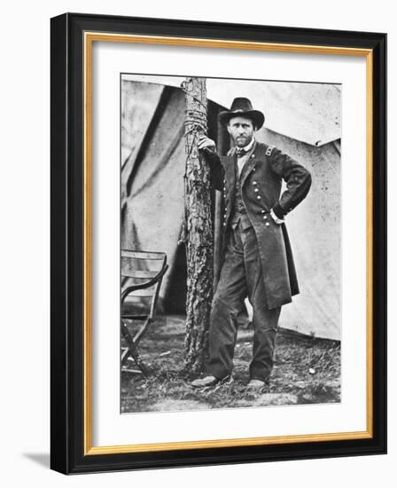 Ulysses S Grant (1822-188), American Soldier and Statesman, C1860S-null-Framed Giclee Print