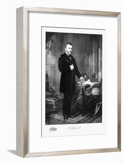 Ulysses S Grant, 18th President of the United States of America, (1901)-Unknown-Framed Giclee Print