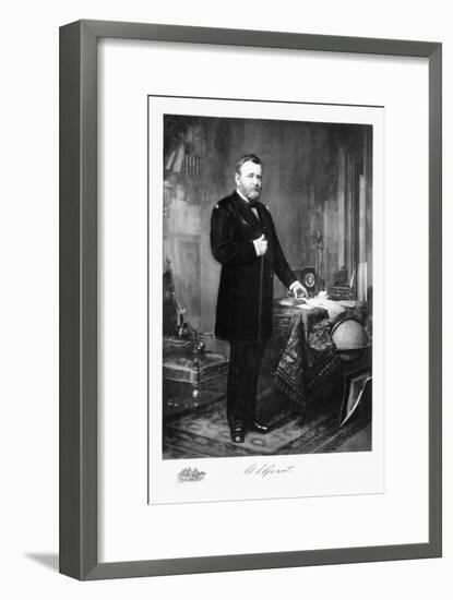 Ulysses S Grant, 18th President of the United States of America, (1901)-Unknown-Framed Giclee Print