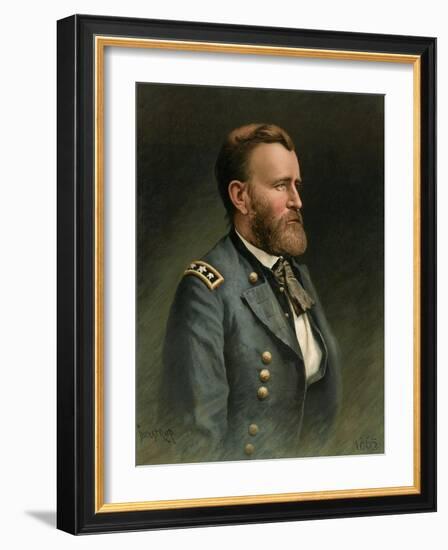 Ulysses S. Grant, 18th U.S. President-Science Source-Framed Giclee Print