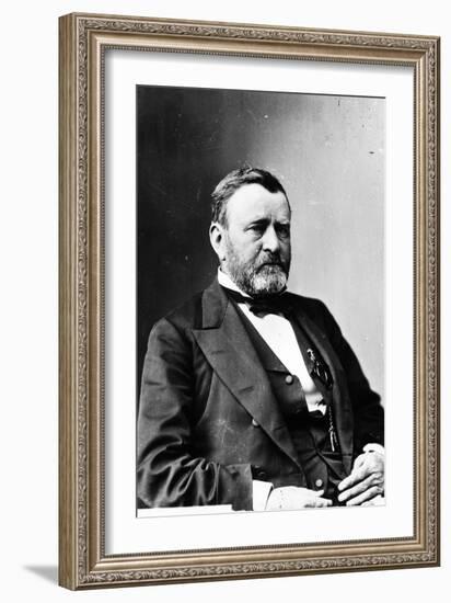 Ulysses S. Grant, 18th U.S. President-Science Source-Framed Giclee Print