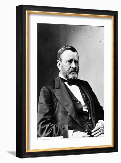 Ulysses S. Grant, 18th U.S. President-Science Source-Framed Giclee Print