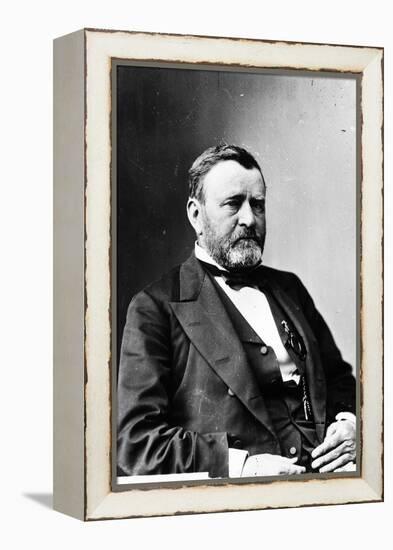 Ulysses S. Grant, 18th U.S. President-Science Source-Framed Premier Image Canvas