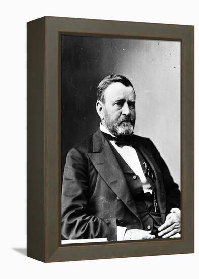 Ulysses S. Grant, 18th U.S. President-Science Source-Framed Premier Image Canvas