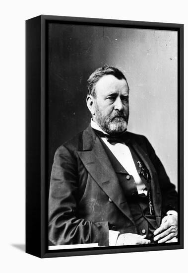 Ulysses S. Grant, 18th U.S. President-Science Source-Framed Premier Image Canvas