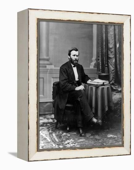 Ulysses S. Grant, 18th U.S. President-Science Source-Framed Premier Image Canvas