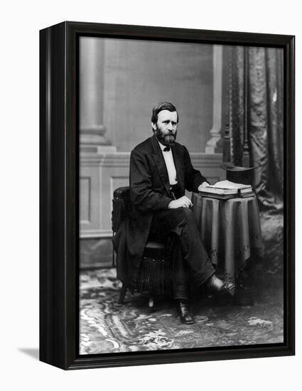 Ulysses S. Grant, 18th U.S. President-Science Source-Framed Premier Image Canvas