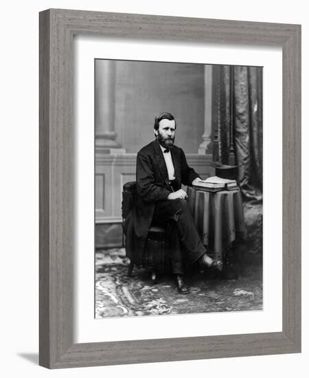 Ulysses S. Grant, 18th U.S. President-Science Source-Framed Giclee Print