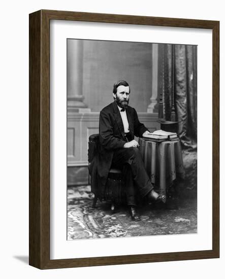 Ulysses S. Grant, 18th U.S. President-Science Source-Framed Giclee Print