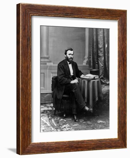 Ulysses S. Grant, 18th U.S. President-Science Source-Framed Giclee Print