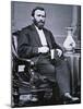 Ulysses Simpson Grant (1822-85)-Mathew Brady-Mounted Photographic Print