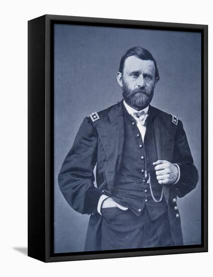 Ulysses Simpson Grant-Mathew Brady-Framed Premier Image Canvas