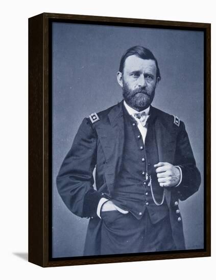 Ulysses Simpson Grant-Mathew Brady-Framed Premier Image Canvas