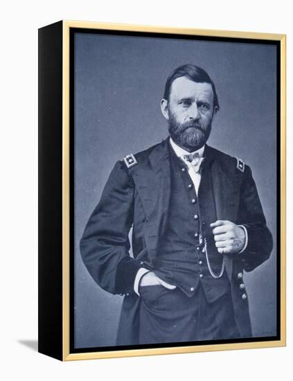 Ulysses Simpson Grant-Mathew Brady-Framed Premier Image Canvas