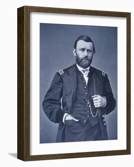 Ulysses Simpson Grant-Mathew Brady-Framed Photographic Print