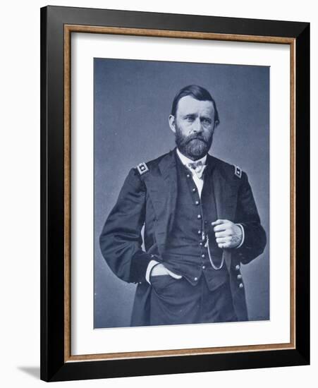 Ulysses Simpson Grant-Mathew Brady-Framed Photographic Print