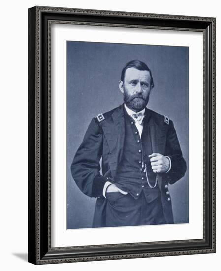 Ulysses Simpson Grant-Mathew Brady-Framed Photographic Print