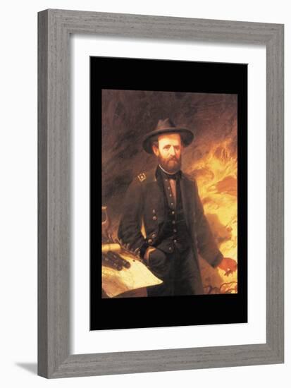 Ulysses Simpson Grant-null-Framed Art Print