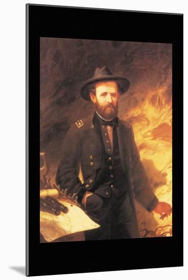 Ulysses Simpson Grant-null-Mounted Art Print